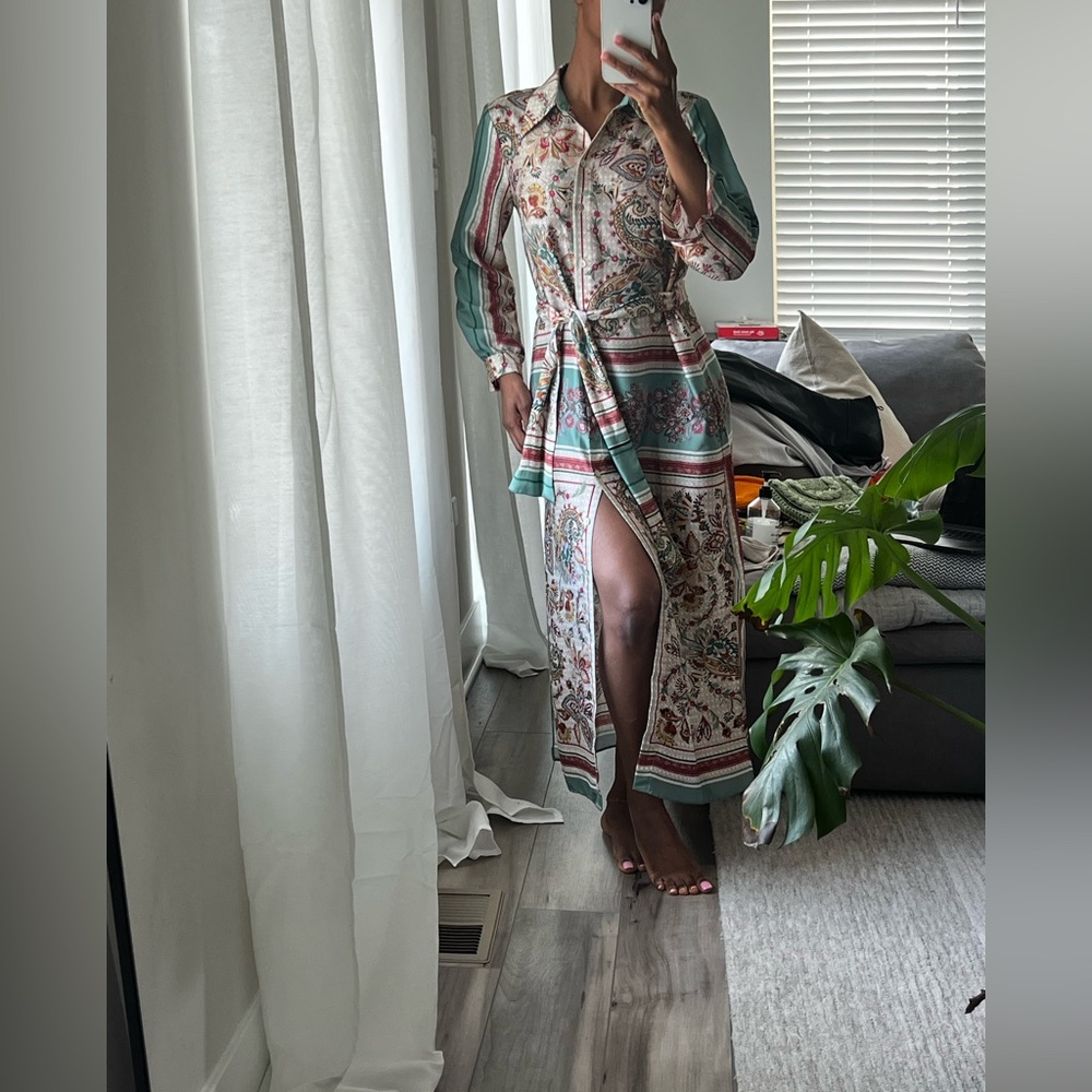 Zara Printed Dress